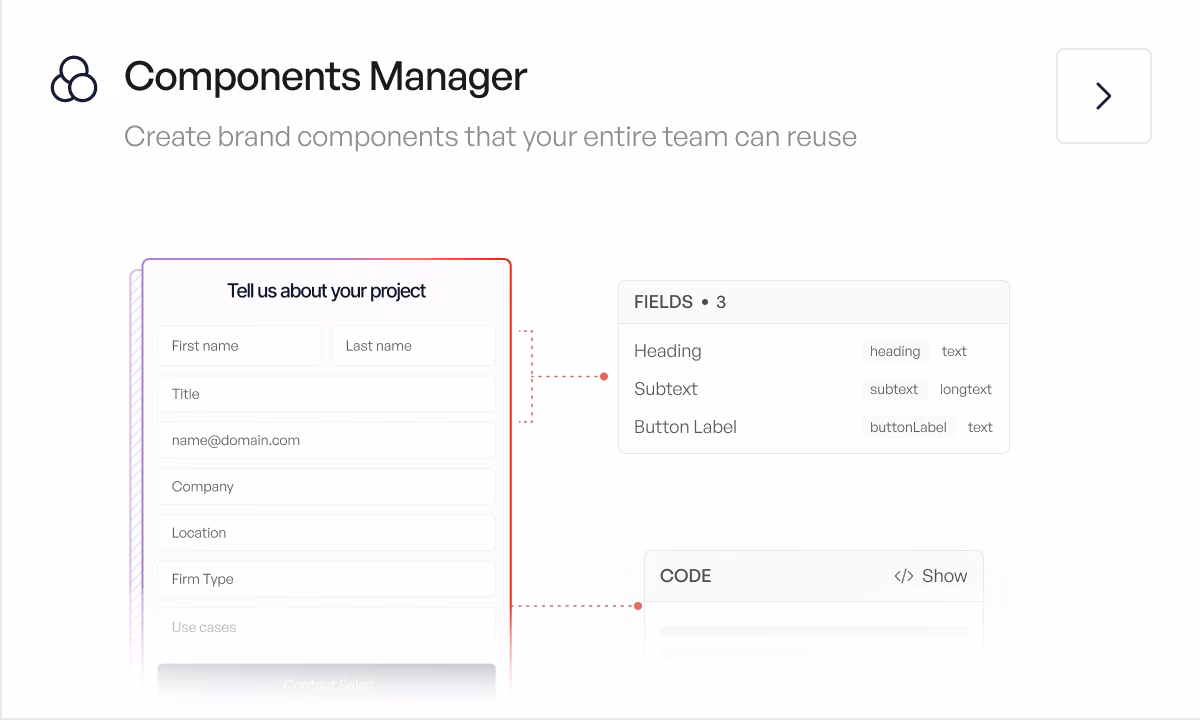Components Manager preview