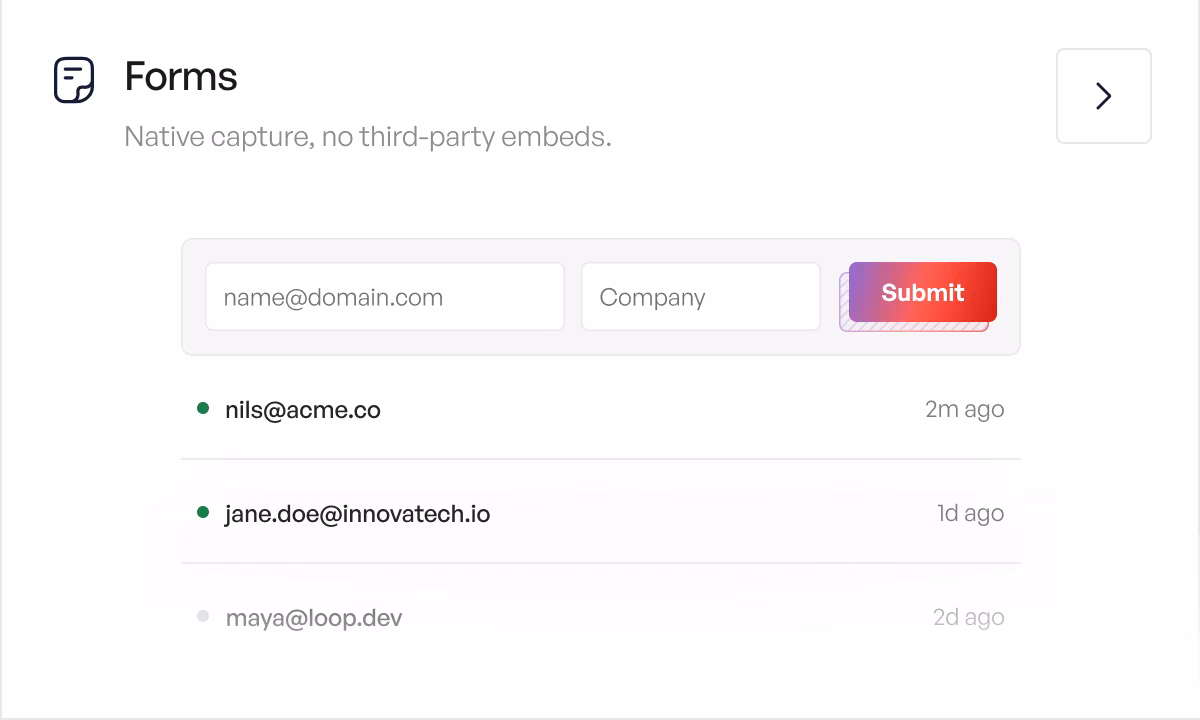 Forms preview